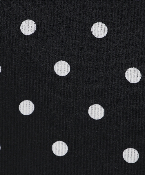 MERLOT（メルロー）の「ドット柄ワイドオールインワン1085（サロペット/オーバーオール・レディース・ネイビー/カーキ/ブラック・FREE）」の13枚目の写真