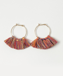 Me% | フリンジフープイヤリング 768911(イヤリング)
