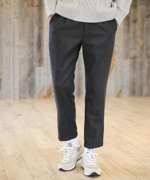 coen(コーエン)の「【手洗い可】ウォッシャブルウールタックテーパードイージーパンツ(その他パンツ・メンズ・その他1/その他2/ネイビー/グレー・LARGE/MEDIUM/SMALL/X-LARGE)」の15枚目の写真