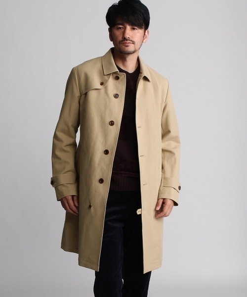 40ct 525 フォーティーカラッツアンドゴーニーゴ の スーピマ６０ ３バーバリー ステンカラーコート Wear