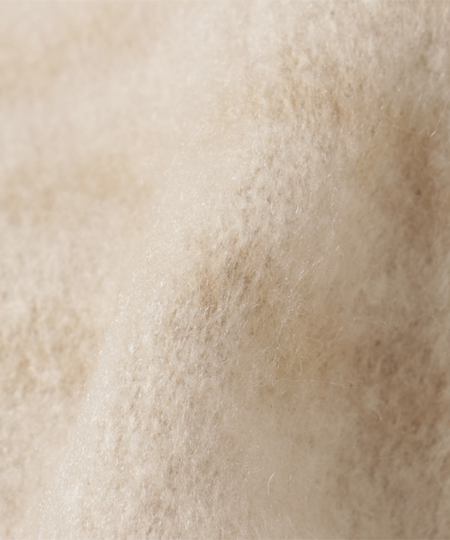 niko and...（ニコアンド）の「オリジナルライン入りフリンジストール【niko and ...】（ストール/ショール・レディース・ベージュ/グレー/イエロー・0）」の4枚目の写真