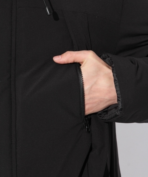 niko and...(ニコアンド)の「Nエアコンダウンジャケット【niko and ...】(ダウンジャケット/コート・メンズ・カーキ/グレー/ブラック・MEDIUM/LARGE)」の13枚目の写真