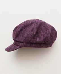 【チャイハネ】麻混シンプルキャスケット