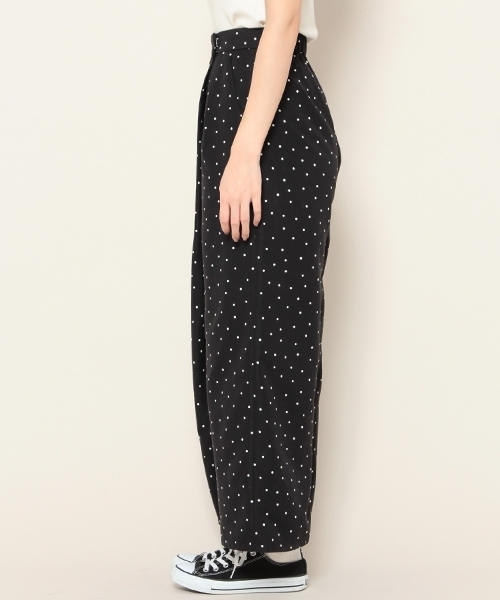 PAGEBOY（ページボーイ）の「ドットラップワイドパンツ（その他パンツ・レディース・ホワイト系その他/ブラック系その他・FREE）」の9枚目の写真