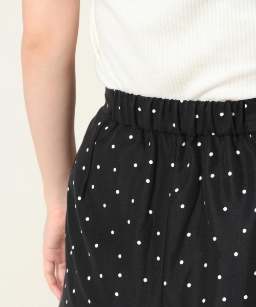 PAGEBOY（ページボーイ）の「ドットラップワイドパンツ（その他パンツ・レディース・ホワイト系その他/ブラック系その他・FREE）」の15枚目の写真