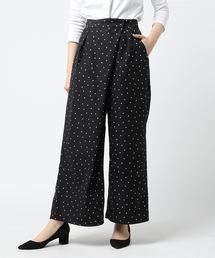 PAGEBOY | ドットラップワイドパンツ(その他パンツ)