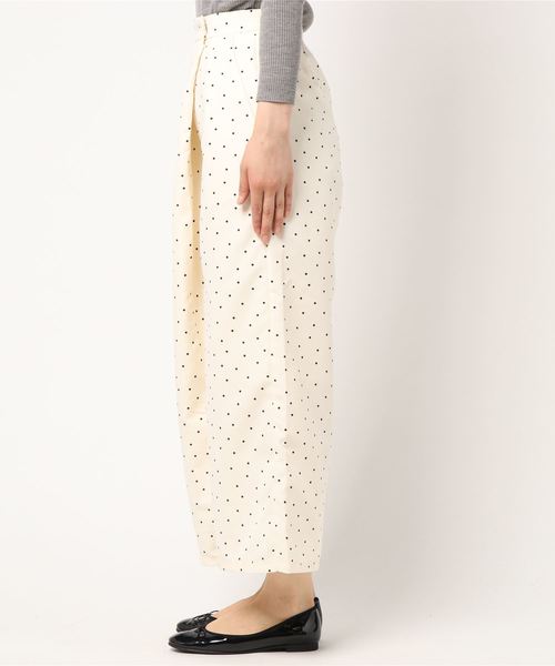 PAGEBOY（ページボーイ）の「ドットラップワイドパンツ（その他パンツ・レディース・ホワイト系その他/ブラック系その他・FREE）」の4枚目の写真