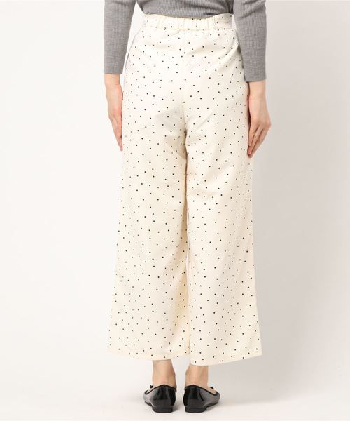 PAGEBOY（ページボーイ）の「ドットラップワイドパンツ（その他パンツ・レディース・ホワイト系その他/ブラック系その他・FREE）」の3枚目の写真
