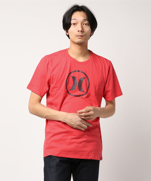 Hurley （ハーレー）の「M HRLY DF CIRCLE ICON TEE SS / ハーレー  ロゴプリントTシャツ（Tシャツ/カットソー・メンズ・レッド/ブルー系その他/ブラック/イエロー系その他/ホワイト/グレー/ブルー・LARGE/SMALL/MEDIUM）」の7枚目の写真