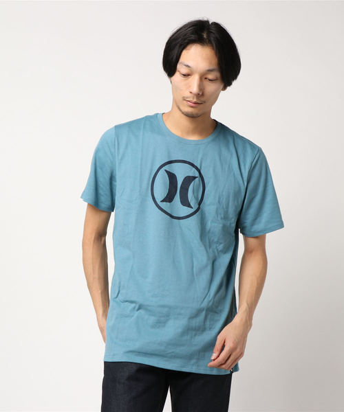 Hurley （ハーレー）の「M HRLY DF CIRCLE ICON TEE SS / ハーレー  ロゴプリントTシャツ（Tシャツ/カットソー・メンズ・レッド/ブルー系その他/ブラック/イエロー系その他/ホワイト/グレー/ブルー・LARGE/SMALL/MEDIUM）」の5枚目の写真