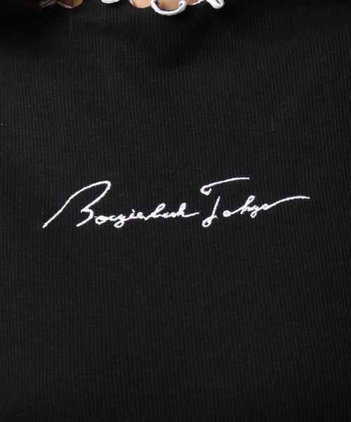 WHO'S WHO gallery（フーズフーギャラリー）の「BOOGIE BACKメローDRAW半袖TEE（Tシャツ/カットソー・レディース・ホワイト/ブルー/イエロー/オレンジ/ブラック/パープル/ブラウン/マスタード/ボルドー・FREE）」の19枚目の写真