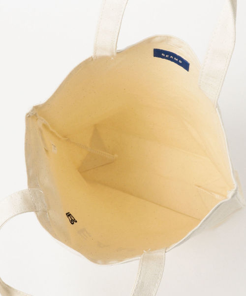 BEAMS(ビームス)の「BEAMS / BEAMSロゴトートバッグ(トートバッグ・メンズ・オフホワイト/ネイビー/ブラック・ONE SIZE)」の13枚目の写真