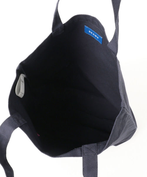 BEAMS(ビームス)の「BEAMS / BEAMSロゴトートバッグ(トートバッグ・メンズ・オフホワイト/ネイビー/ブラック・ONE SIZE)」の7枚目の写真