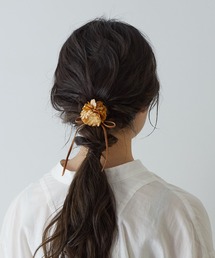 デイジーとあじさいの小さなコサージュ＊