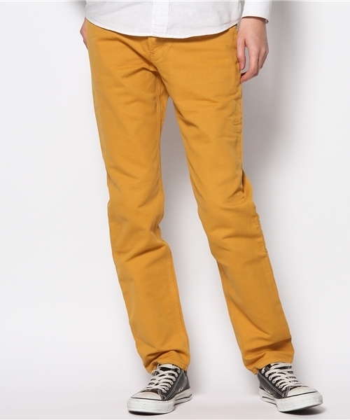 BEAUTY&YOUTH UNITED ARROWS（ビューティーアンドユースユナイテッドアローズ）の「BY オーバーダイ ピケ 5P-フレンチ◆（その他パンツ・メンズ・オフホワイト/レッド/マスタード/ネイビー/ブラック・28inch/30inch/32inch/34inch）」の5枚目の写真