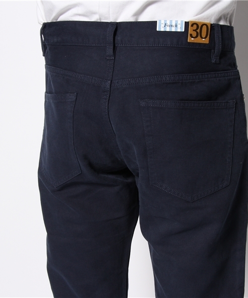 BEAUTY&YOUTH UNITED ARROWS（ビューティーアンドユースユナイテッドアローズ）の「BY オーバーダイ ピケ 5P-フレンチ◆（その他パンツ・メンズ・オフホワイト/レッド/マスタード/ネイビー/ブラック・28inch/30inch/32inch/34inch）」の9枚目の写真