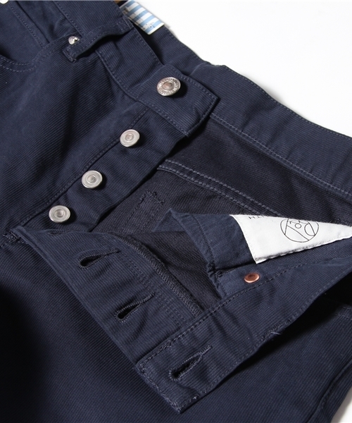 BEAUTY&YOUTH UNITED ARROWS（ビューティーアンドユースユナイテッドアローズ）の「BY オーバーダイ ピケ 5P-フレンチ◆（その他パンツ・メンズ・オフホワイト/レッド/マスタード/ネイビー/ブラック・28inch/30inch/32inch/34inch）」の12枚目の写真