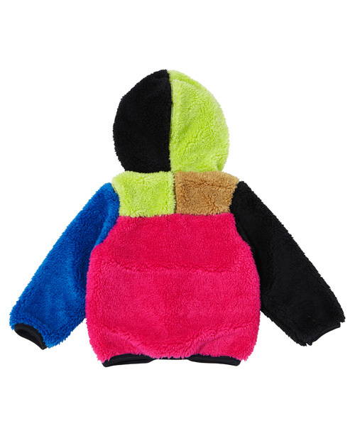 X-girl Stages(エックスガールステージス)の「FLUFFY JUMPER (12M~3T)(その他アウター・キッズ・ブラック/ネイビー/マルチ・12M/2T/3T)」の5枚目の写真