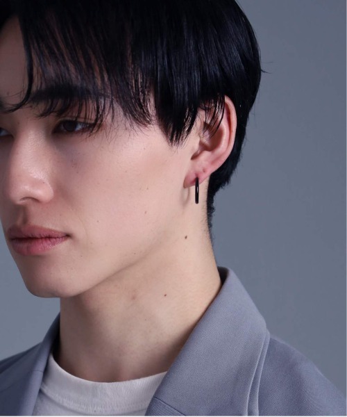 LION HEART(ライオンハート)の「【限定展開】“LH-1”プレーンフープピアス/サージカルステンレス(金属アレルギー対応)【LION HEART / ライオンハート】(ピアス(片耳用)・メンズ・ブラック系その他2/シルバー系その他2/ゴールド系その他2/ブラック系その他/シルバー系その他/ゴールド系その他/シルバー系その他3/ブラック系その他3/ゴールド系その他3・L/M/S)」の16枚目の写真