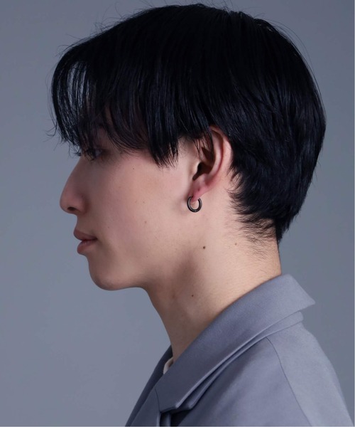 LION HEART(ライオンハート)の「【限定展開】“LH-1”プレーンフープピアス/サージカルステンレス(金属アレルギー対応)【LION HEART / ライオンハート】(ピアス(片耳用)・メンズ・ブラック系その他2/シルバー系その他2/ゴールド系その他2/ブラック系その他/シルバー系その他/ゴールド系その他/シルバー系その他3/ブラック系その他3/ゴールド系その他3・L/M/S)」の21枚目の写真