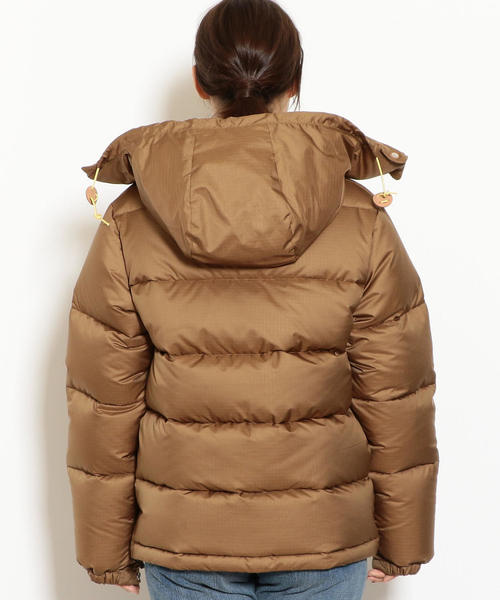 THE NORTH FACE PURPLE LABEL（ザ ノースフェイス パープルレーベル）の「★別注 [ザ ノースフェイス] SC THE NORTH FACE P RIP ダウンジャケット（ダウンジャケット/コート・レディース・ベージュ/ブラック・S/M）」の3枚目の写真