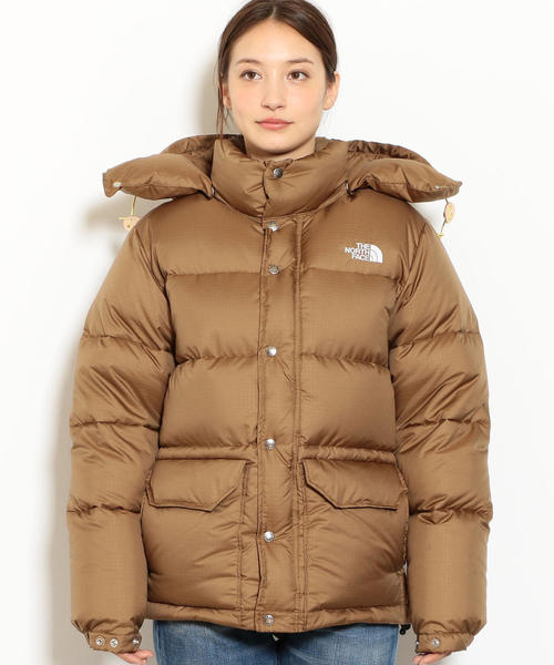 THE NORTH FACE PURPLE LABEL（ザ ノースフェイス パープルレーベル）の「★別注 [ザ ノースフェイス] SC THE NORTH FACE P RIP ダウンジャケット（ダウンジャケット/コート・レディース・ベージュ/ブラック・S/M）」の4枚目の写真