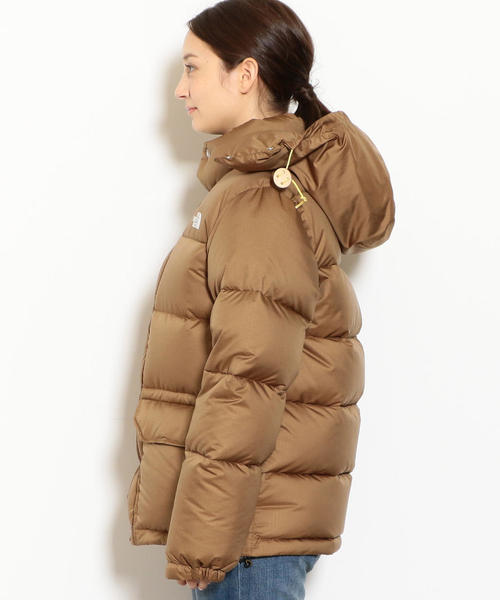 THE NORTH FACE PURPLE LABEL（ザ ノースフェイス パープルレーベル）の「★別注 [ザ ノースフェイス] SC THE NORTH FACE P RIP ダウンジャケット（ダウンジャケット/コート・レディース・ベージュ/ブラック・S/M）」の5枚目の写真