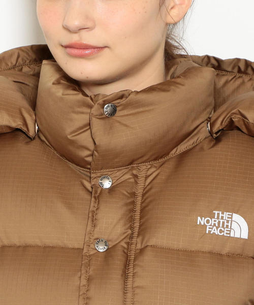 THE NORTH FACE PURPLE LABEL（ザ ノースフェイス パープルレーベル）の「★別注 [ザ ノースフェイス] SC THE NORTH FACE P RIP ダウンジャケット（ダウンジャケット/コート・レディース・ベージュ/ブラック・S/M）」の7枚目の写真