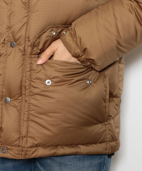 THE NORTH FACE PURPLE LABEL（ザ ノースフェイス パープルレーベル）の「★別注 [ザ ノースフェイス] SC THE NORTH FACE P RIP ダウンジャケット（ダウンジャケット/コート・レディース・ベージュ/ブラック・S/M）」の21枚目の写真