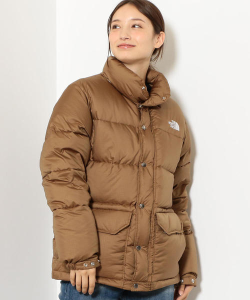 THE NORTH FACE PURPLE LABEL（ザ ノースフェイス パープルレーベル）の「★別注 [ザ ノースフェイス] SC THE NORTH FACE P RIP ダウンジャケット（ダウンジャケット/コート・レディース・ベージュ/ブラック・S/M）」の9枚目の写真