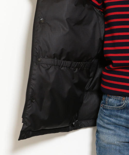 THE NORTH FACE PURPLE LABEL（ザ ノースフェイス パープルレーベル）の「★別注 [ザ ノースフェイス] SC THE NORTH FACE P RIP ダウンジャケット（ダウンジャケット/コート・レディース・ベージュ/ブラック・S/M）」の10枚目の写真