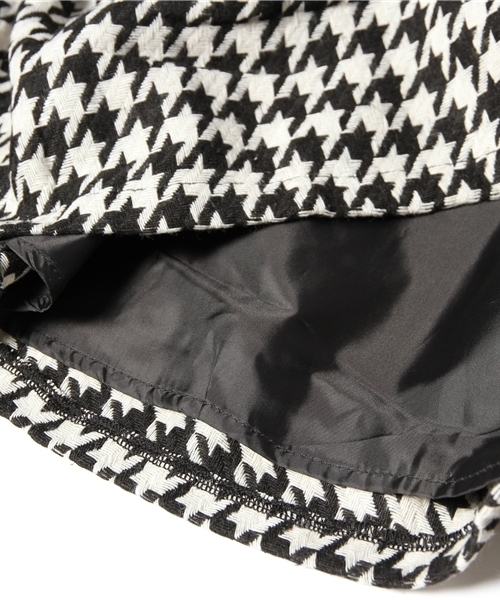 WEGO(ウィゴー)の「WEGO/千鳥柄フレアスカート(スカート・レディース・その他1・FREE)」の8枚目の写真