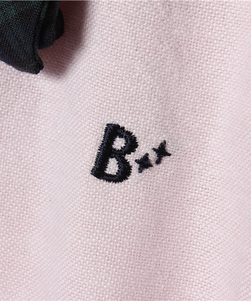 B:MING by BEAMS(ビーミングバイビームス)の「○ビーミング by ビームス / TIE OXボタンダウンシャツ(シャツ/ブラウス・キッズ・ホワイト/ピンク/サックスブルー・80/90/100/110/120/130/140/150)」の8枚目の写真
