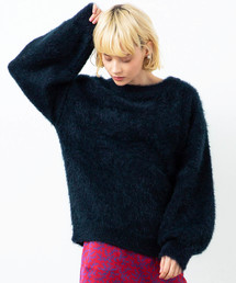 【CITY】《STUDIOUS別注》SHAGGY KNIT PO