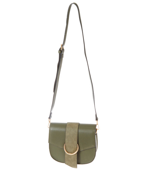 Edit Sheen(エディットシーン)の「ゴールドリングポシェット(ショルダーバッグ・レディース・ブラック/ブラウン・FREE)」の7枚目の写真