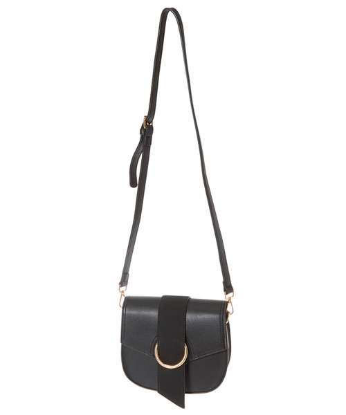 Edit Sheen(エディットシーン)の「ゴールドリングポシェット(ショルダーバッグ・レディース・ブラック/ブラウン・FREE)」の14枚目の写真