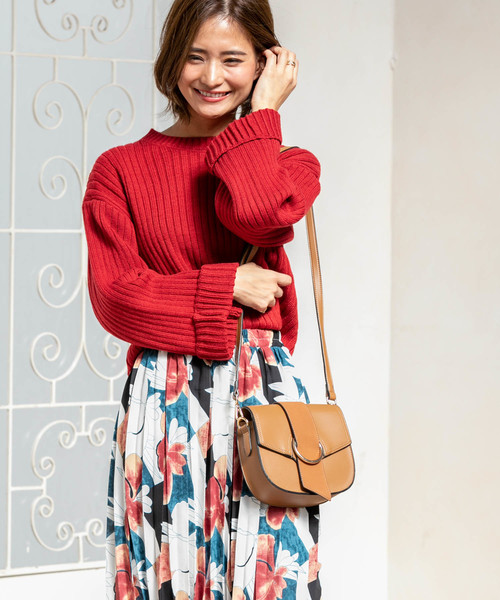 Edit Sheen(エディットシーン)の「ゴールドリングポシェット(ショルダーバッグ・レディース・ブラック/ブラウン・FREE)」の15枚目の写真