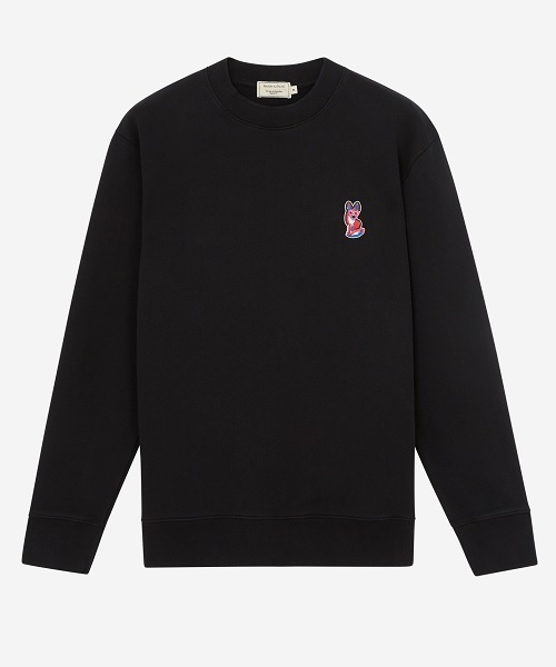 Maison Shirt Shirt Acide Maison Patch スウェット Fox Kitsune メゾンキツネ のファッション トップス Sweat