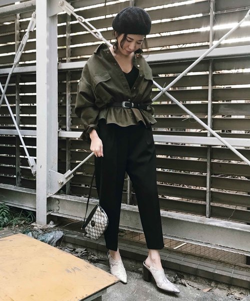 Ameri（アメリ）の「MILITARY SHIRT JACKET（ミリタリージャケット