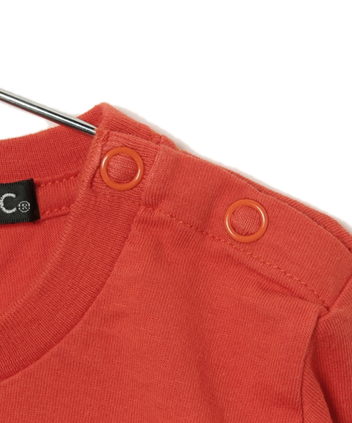 JOEY HYSTERIC(ジョーイヒステリック)の「WILD CHILD pt T-SH(Tシャツ/カットソー・キッズ・オレンジ/ブラック・SMALL/MEDIUM/X-SMALL)」の5枚目の写真