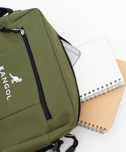 KANGOL（カンゴール）の「▽WEB限定 KANGOL/カンゴール MONO-MART別注 ミニショルダーバッグ（ショルダーバッグ・メンズ・ブラック/ベージュ/カーキ/ネイビー・FREE）」の9枚目の写真