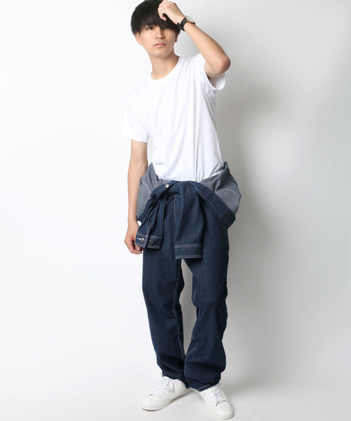 Lazar(ラザル)の「Denim Wide Jumpsuit/デニム ワイド ジャンプスーツ ツナギ/ユニセック対応(つなぎ/オールインワン・メンズ・ブラック/ブルー/ネイビー・M/L/XL)」の6枚目の写真