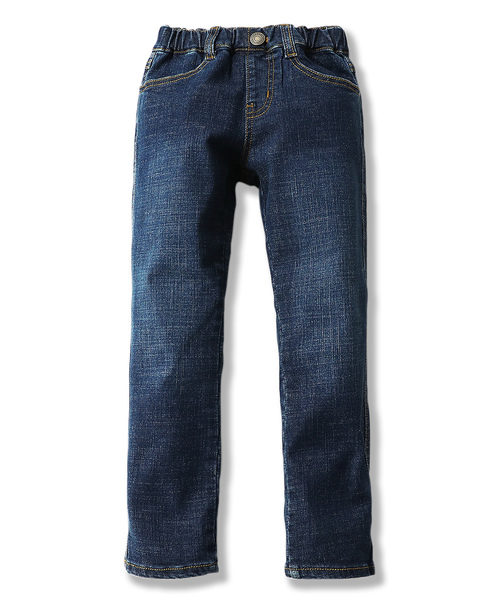 devirock(デビロック)の「楽デニム ストレートデニム(デニムパンツ・キッズ・ネイビー/サックスブルー/ブルー系その他/ワンウォッシュ・80cm/90cm/95cm/110cm/100cm/120cm/130cm/140cm/150cm/160cm)」の13枚目の写真