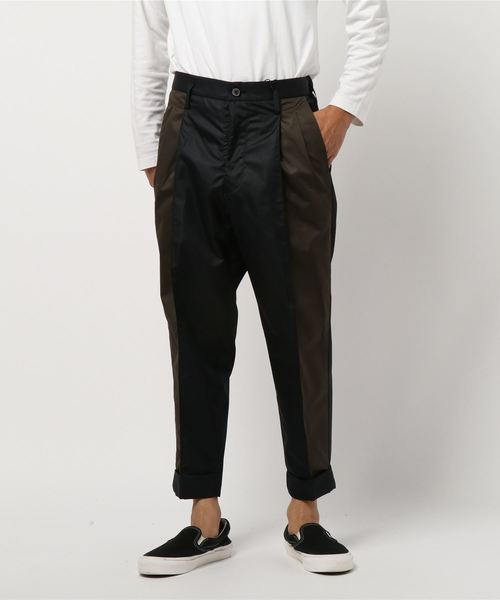 UNITED TOKYO（ユナイテッドトウキョウ）の「マイクロファイバースラックス（スラックス・メンズ・ブラック/ベージュ/ネイビー・1/2/3）」の6枚目の写真