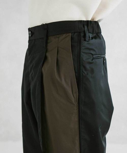 UNITED TOKYO（ユナイテッドトウキョウ）の「マイクロファイバースラックス（スラックス・メンズ・ブラック/ベージュ/ネイビー・1/2/3）」の12枚目の写真