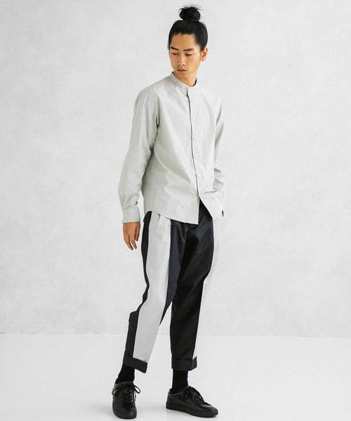 UNITED TOKYO（ユナイテッドトウキョウ）の「マイクロファイバースラックス（スラックス・メンズ・ブラック/ベージュ/ネイビー・1/2/3）」の16枚目の写真