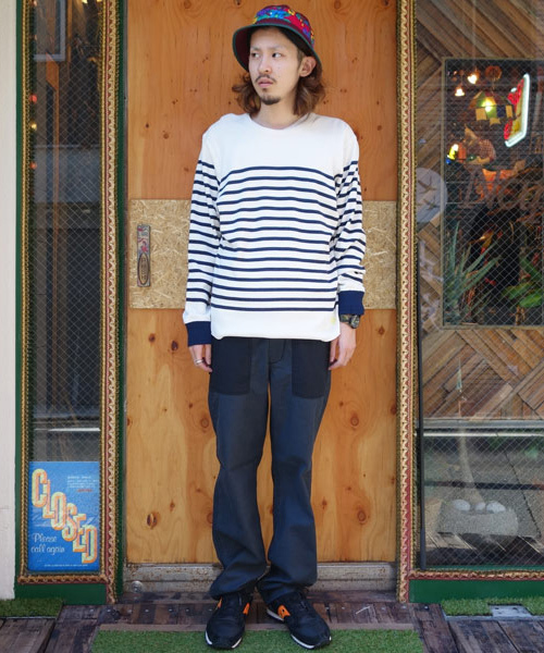 ALDIES(アールディーズ)の「【SPACELORZ】FATIGUE NARROW PANTS ワークパンツ(カーゴパンツ・メンズ・ブラック/オリーブ/カモフラージュ・MEDIUM/SMALL/LARGE)」の2枚目の写真