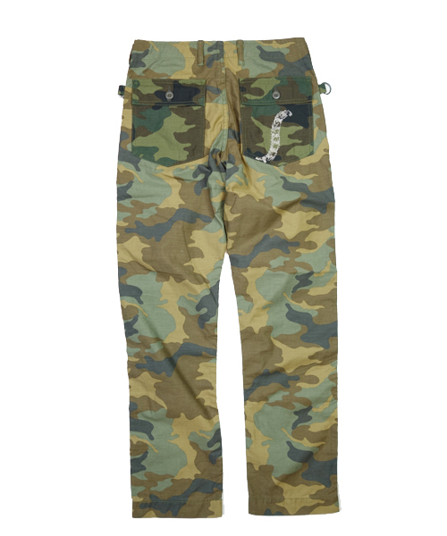 ALDIES(アールディーズ)の「【SPACELORZ】FATIGUE NARROW PANTS ワークパンツ(カーゴパンツ・メンズ・ブラック/オリーブ/カモフラージュ・MEDIUM/SMALL/LARGE)」の6枚目の写真