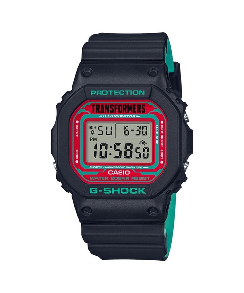 G Shock トランスフォーマーコラボモデル 時計 生産数量限定 腕時計 Dw 5600tf19 Set 腕時計 G Shock ジーショック のファッション