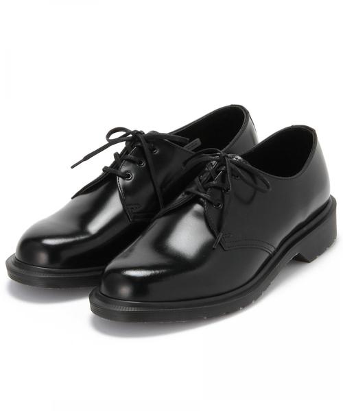 Dr. Martens（ドクターマーチン）の「BYBC Dr.Martens 3アイレットシューズ ¨ ◆（その他シューズ・レディース・ブラック/ワインレッド・5/3/6/4）」の2枚目の写真